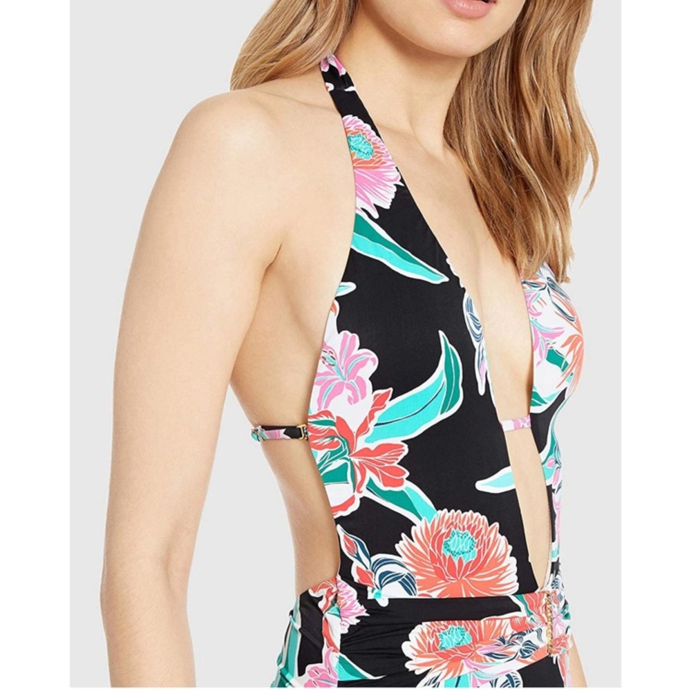 Floral Trina Turk Swimsuit - Picture 2 of 9